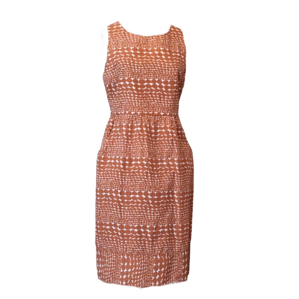 WHIT Anthropologie Sleeveless Knee-length Cutout Dress Size M
